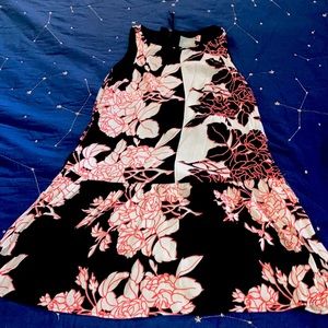 Maeve Floral Trapeze Size 8 Dress